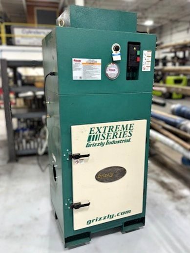Grizzly G0966 1-1/2 HP Metal Dust Collector w/ Spark Deflector